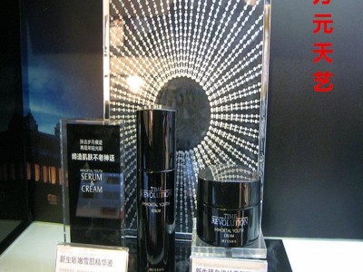 有机玻璃制品,定做玻璃制品,化妆品展示架,护肤架,定做制品,亚克