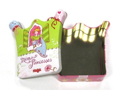 王冠马口铁护肤品金属盒精美卡通饰品收纳盒异形铁盒制造生产厂家