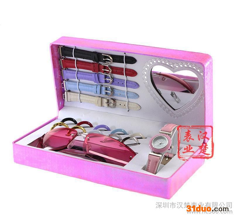 套装手表  礼品时装护肤品类辅助 促销 礼品盒 来图定制