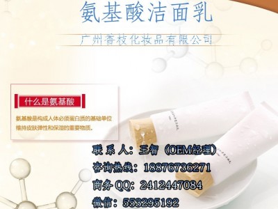 广州周边护肤品OEM加工厂、洁面膏洗面奶系列加工OEM