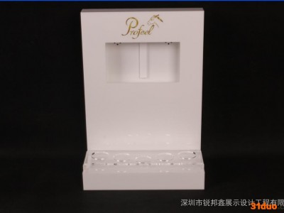化妆品展架 护肤品架 亚克力展架 品牌展架 工厂定制有机玻璃展示架
