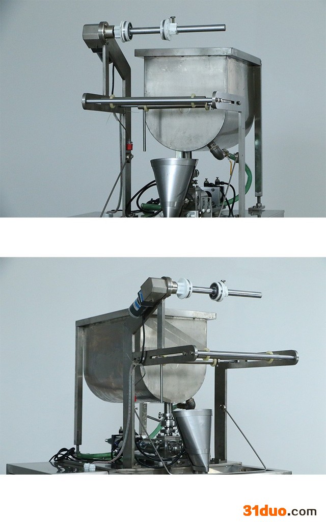 江丰酱体背封自动包装机 花生酱 牙膏 护肤品 蜂蜜 蜂皇浆 辣椒酱自动包装机