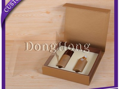 DH8080东鸿专业定制高端护肤品套装包装盒 box manufacturer 护肤品套装礼盒