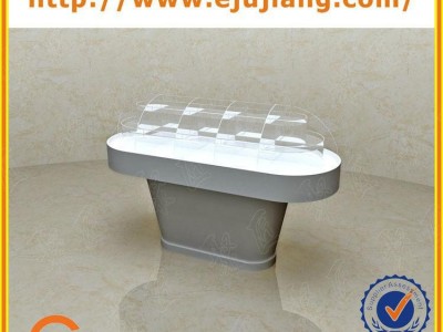 定做烤漆化妆品柜 面模展柜 护肤品展示柜  实木柜 设计