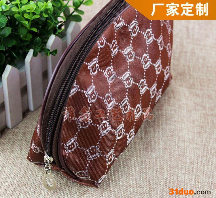 提花牛津化妆袋 PVC化妆包定制 护肤品包装包 品质保障