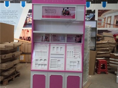 品质展示定制 化妆品展柜订制 化妆品柜台 护肤品展柜