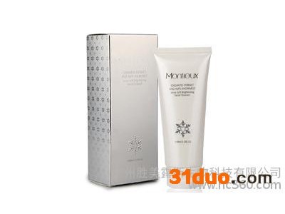 供应蒙投丽雪护肤品雪柔透肌洁面乳