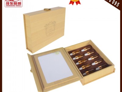 专业生产皮盒保健品包装盒  护肤品展示盒 美容院包装礼品盒
