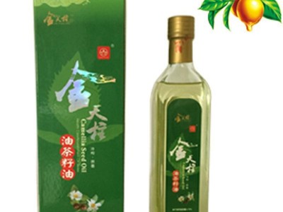 金天柱 **山茶油有机油茶籽油500ML护肤护发老茶油