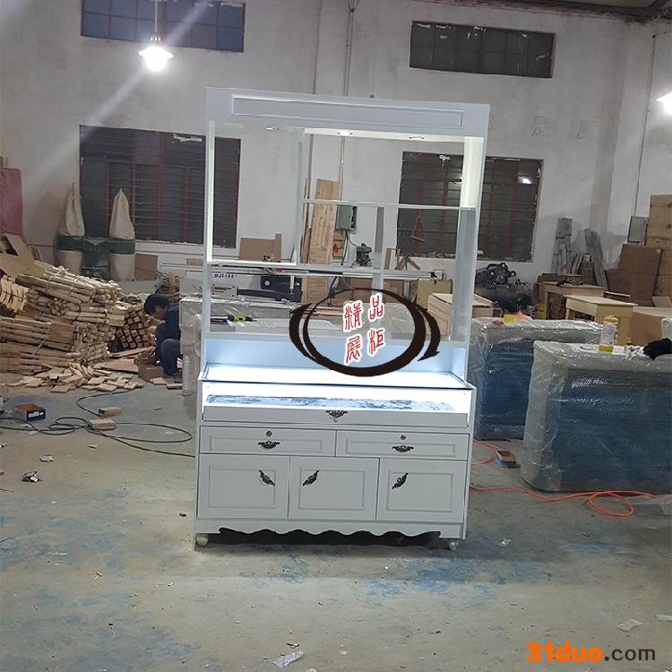 化妆品展示柜护肤品陈列柜洗发水彩妆首饰珠宝**展柜饰品柜欧式