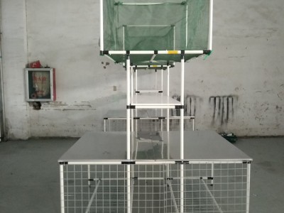 精益管操作台 无尘车间工作台 电商物流包装台