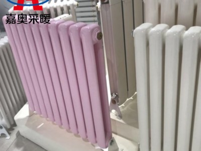 煤改电钢二柱暖气片 双柱暖气片图片 gz203散热器供应商