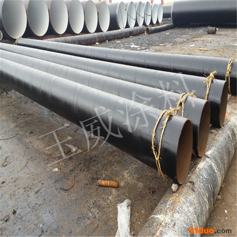 环氧煤沥青漆生产商 玉威管道外壁防腐漆可电议