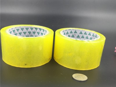 博帆安徽OPP胶带打包宽封口 电商快递透明封箱胶布厂家批发