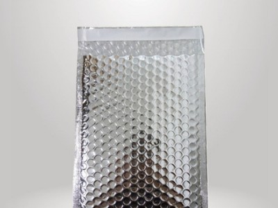 直供出口品质银色复合镀铝膜气泡袋 电商快递共挤膜包装袋 服装泡沫信封袋印刷logo定制