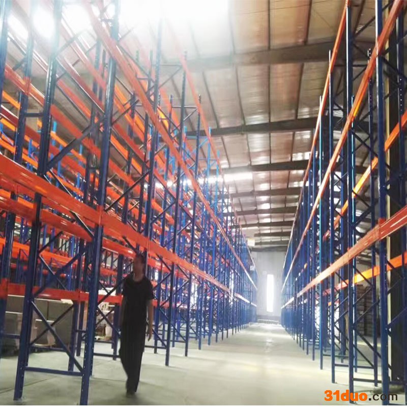重型货架 天津货架厂 横梁式重型仓储货架 易储货架 电商物流冷库专用托盘货架 仓库货架