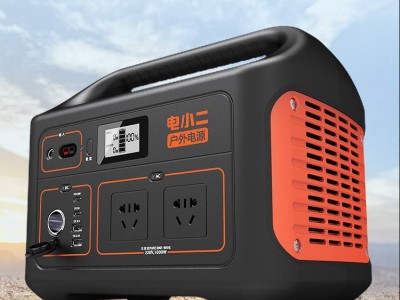 北京代理商电小二 便携大容量应急电源 户外电源1000瓦 220V移动电源 备用电瓶