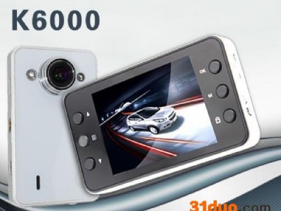 电商**爆款  K6000高清行车记录仪 工厂 返修低