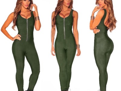 2017普维跨境电商亚马逊货源欧美新款连体裤大量现货销售