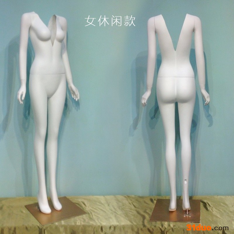 定制\n            3D镂空陈列男女服装店全身模特展示电商拍摄人型立体橱窗道具