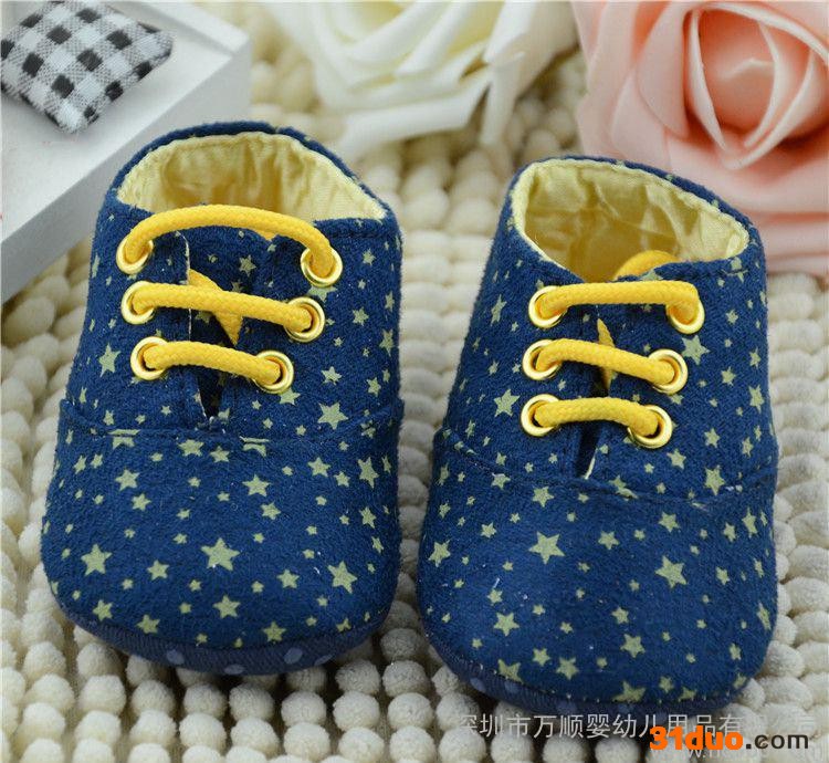 【万顺】速卖通爆款婴儿鞋出口电商 宝宝鞋室内软底学步鞋