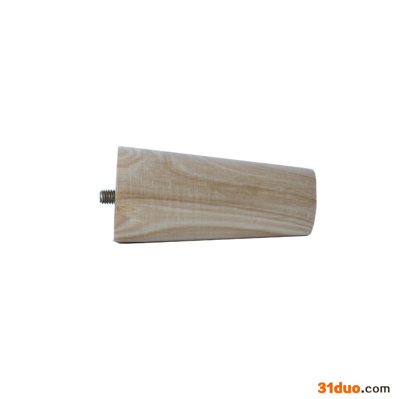 厂家批发实木沙发脚家具配件电视柜茶几梳妆台桉木木脚定制