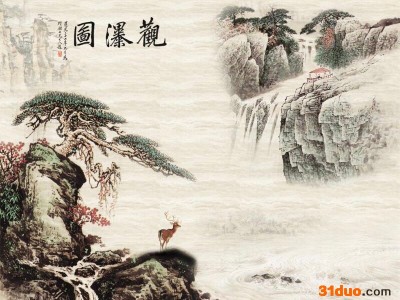 客厅沙发墙装饰画 定做背景墙高温壁画瓷画