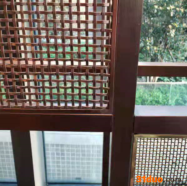 乾卓金属网 隔断卫生间 屏风电视墙装饰 外墙框架铁丝网装饰 建设工程材料 钢格板吊顶 中式沙发背景墙滤网片