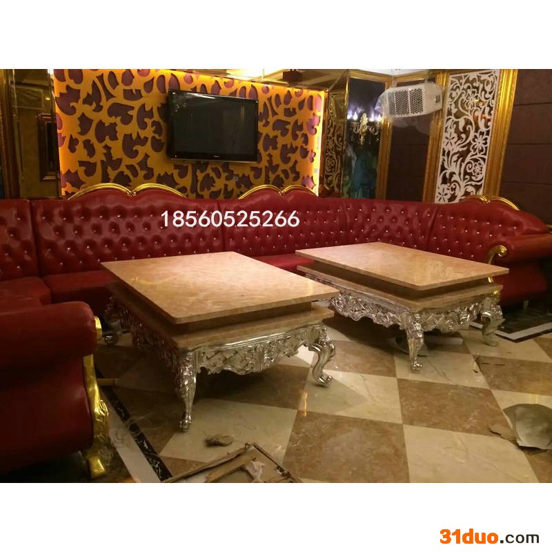 临沂推荐ktv红色沙发新款ktv沙发树脂外架ktv包间软包沙发效果图 KTV沙发酒吧沙发