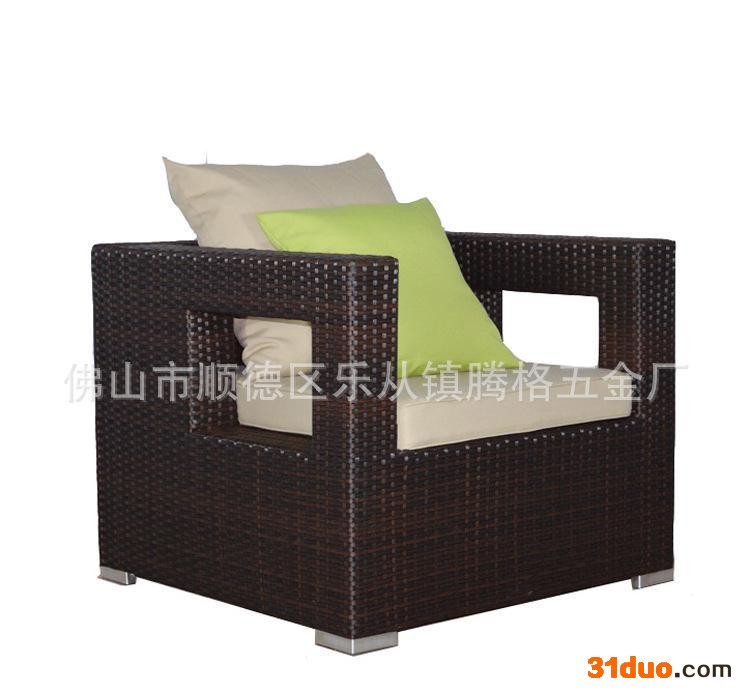 环保藤沙发系列 组合仿藤沙发 藤艺酒店沙发 086041