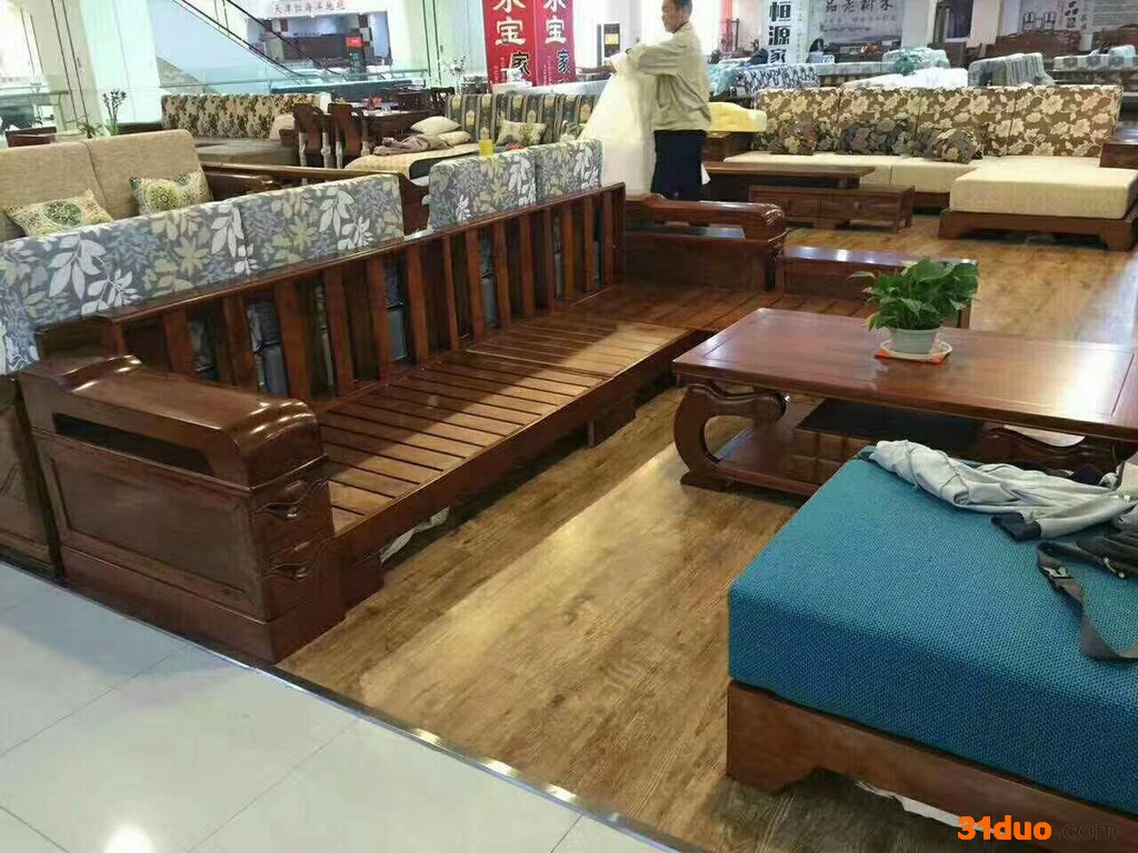 锦禧福顺 沙发  A-9 红橡款沙发 中式沙发