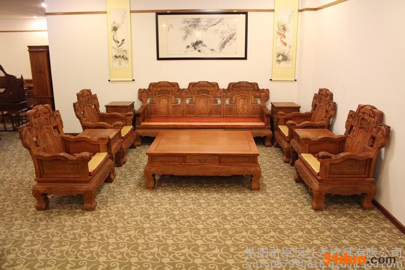 山东红木沙发卓恒红木沙发/沙发价格