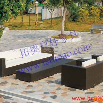 供应拓奥A28藤艺沙发组合酒店沙发户外沙发/户外藤沙发/户外家具