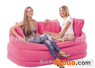 充气植绒沙发充气沙发充气模型沙发