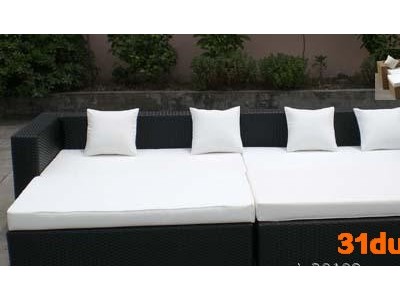 供应慕思莱藤家具纯手工编藤组合沙发/藤编组合沙发/仿藤组合沙发/沙发床