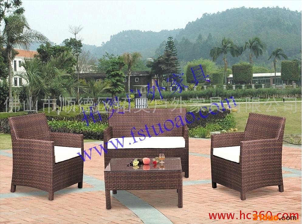 供应拓奥A31藤艺沙发/藤椅沙发/编藤沙发/单人藤沙发/编藤家具