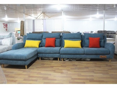 【笑运家具】17-01客厅组合沙发 简约布艺沙发 沙发定制