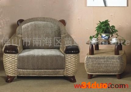 供应小猫沙发8088藤沙发