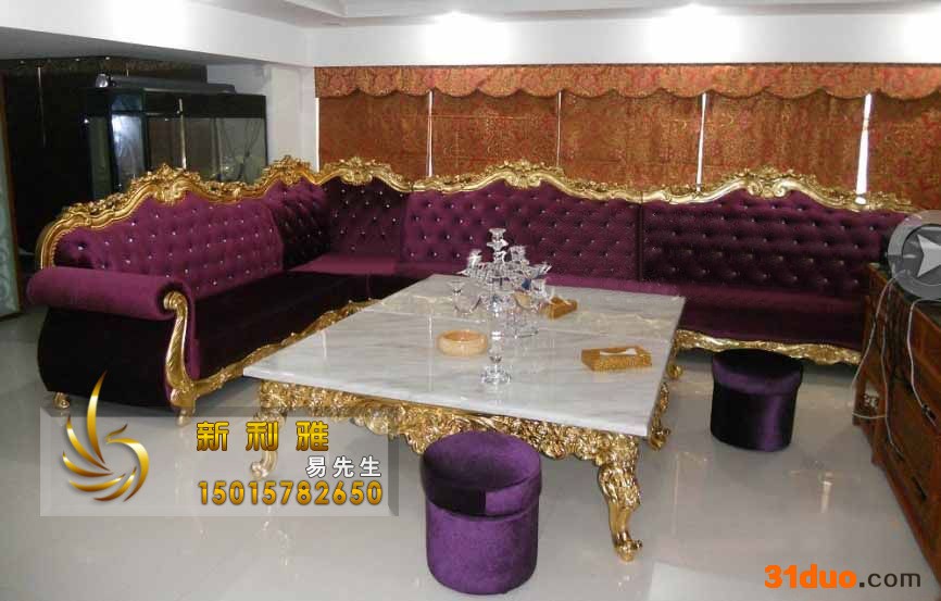 酒店欧式KTV沙发架，树脂沙发，欧式沙发架，佛山玻璃钢沙发外架