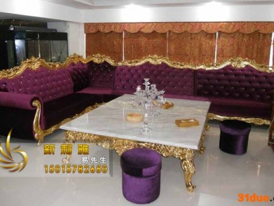 酒店欧式KTV沙发架，树脂沙发，欧式沙发架，佛山玻璃钢沙发外架