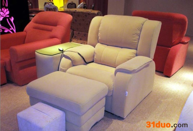 供应双锦家具MZ-023气动足疗沙发 足浴沙发 沐足沙发