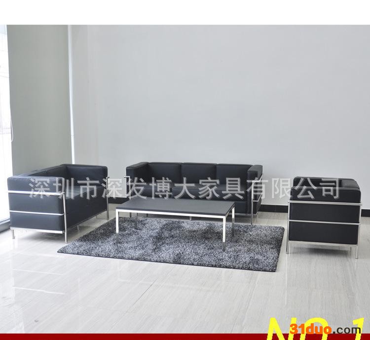 龙岗 办公沙发厂， 写字楼前厅接待沙发定做、沙发生产