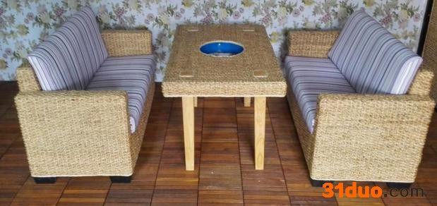 定制\n            藤帅帅藤家具藤沙发藤椅藤编卡座沙发二人沙发藤咖啡厅卡座沙发