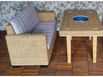 定制\n            藤帅帅藤家具藤沙发藤椅藤编卡座沙发二人沙发藤咖啡厅卡座沙发