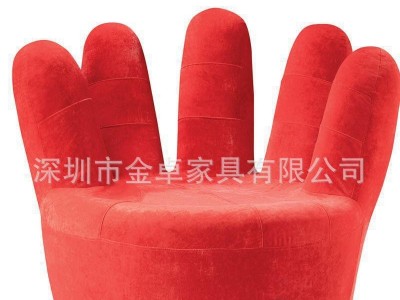 广东直销创意个性手指沙发 五指沙发凳子