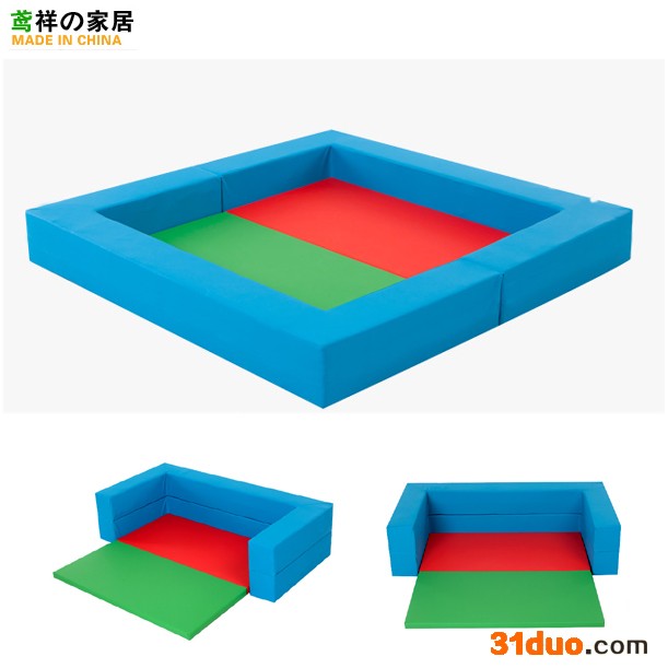 定制\n   儿童沙发 卡通小沙发 单人沙发床 可拆洗 鸢祥 幼儿园儿