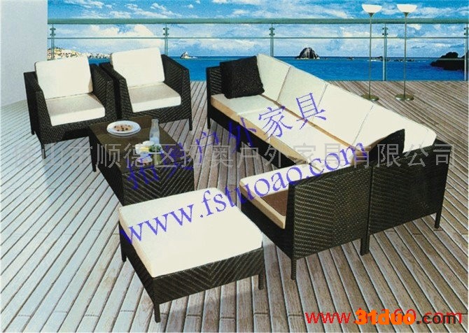 供应拓奥A61藤艺沙发现代时尚 沙发/欧式客厅沙发/藤艺家具