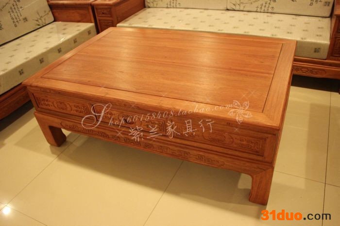 红木家具/客厅沙发/缅甸花梨123组合沙发/实木沙发 红木沙