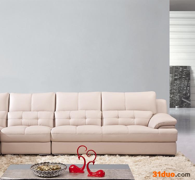 【泰和】真皮客厅沙发 头层牛皮沙发 贵妃真皮沙发家具 特价