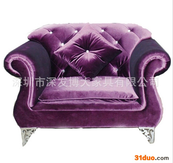 深圳沙发家具厂供应酒店欧式沙发、 KTV会所布艺沙发定做批发